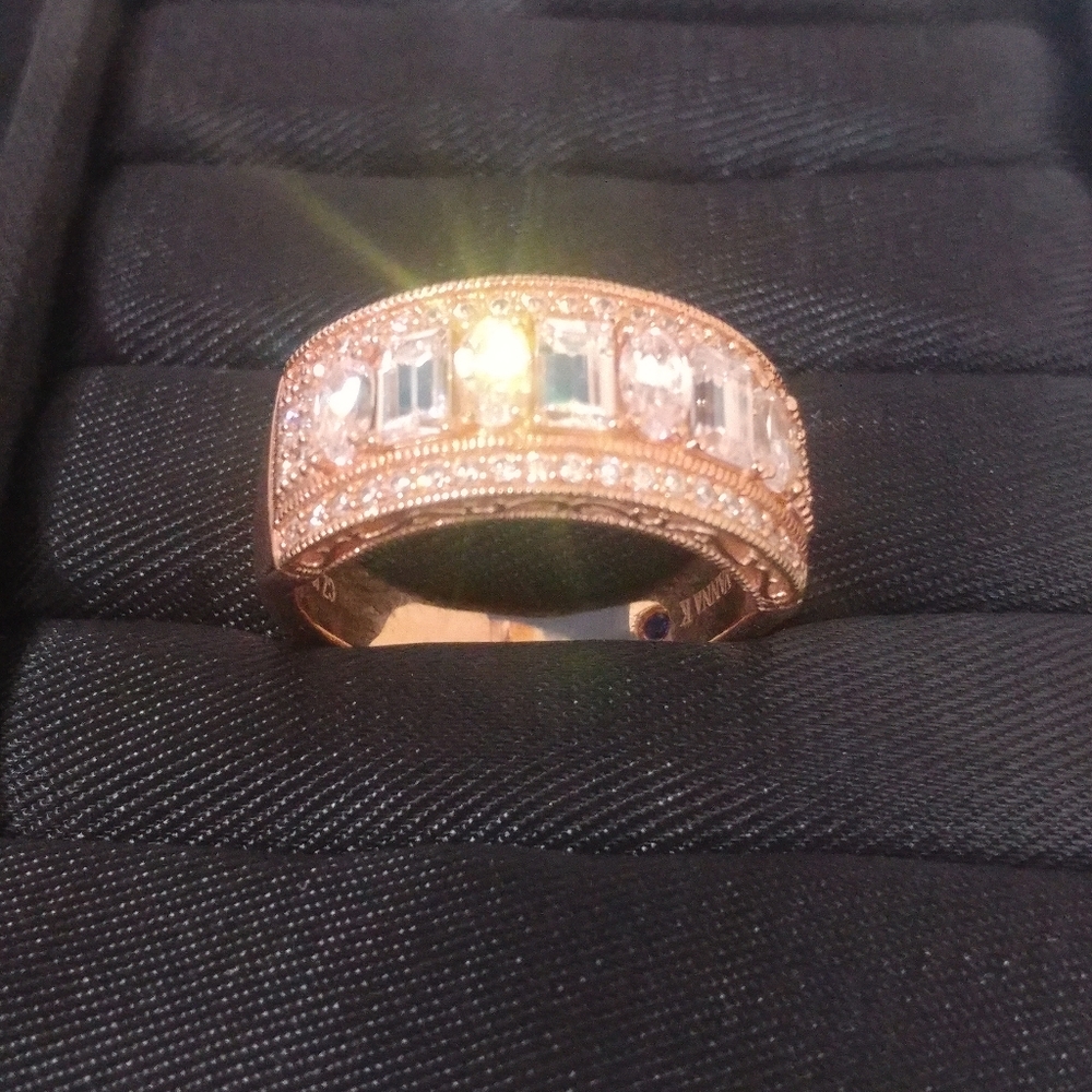 Vanna K for Bella Luce 18k Gold over Silver Ring